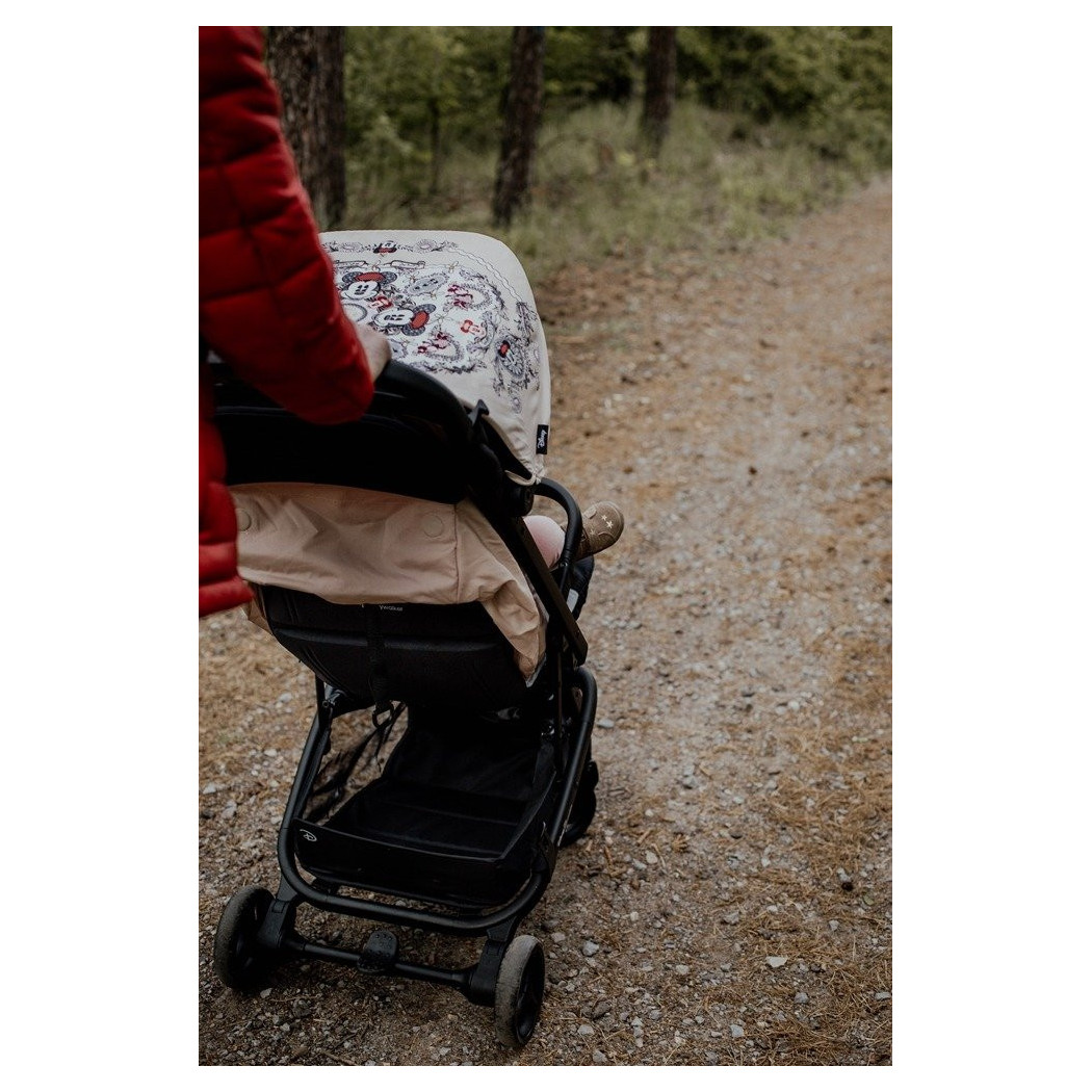 Minnie Ornamet Buggy GO - Kompaktowy Wózek Spacerowy Ze Zintegrowaną Torbą Transportową - DISNEY By Easywalker Buggy GO - Spacer