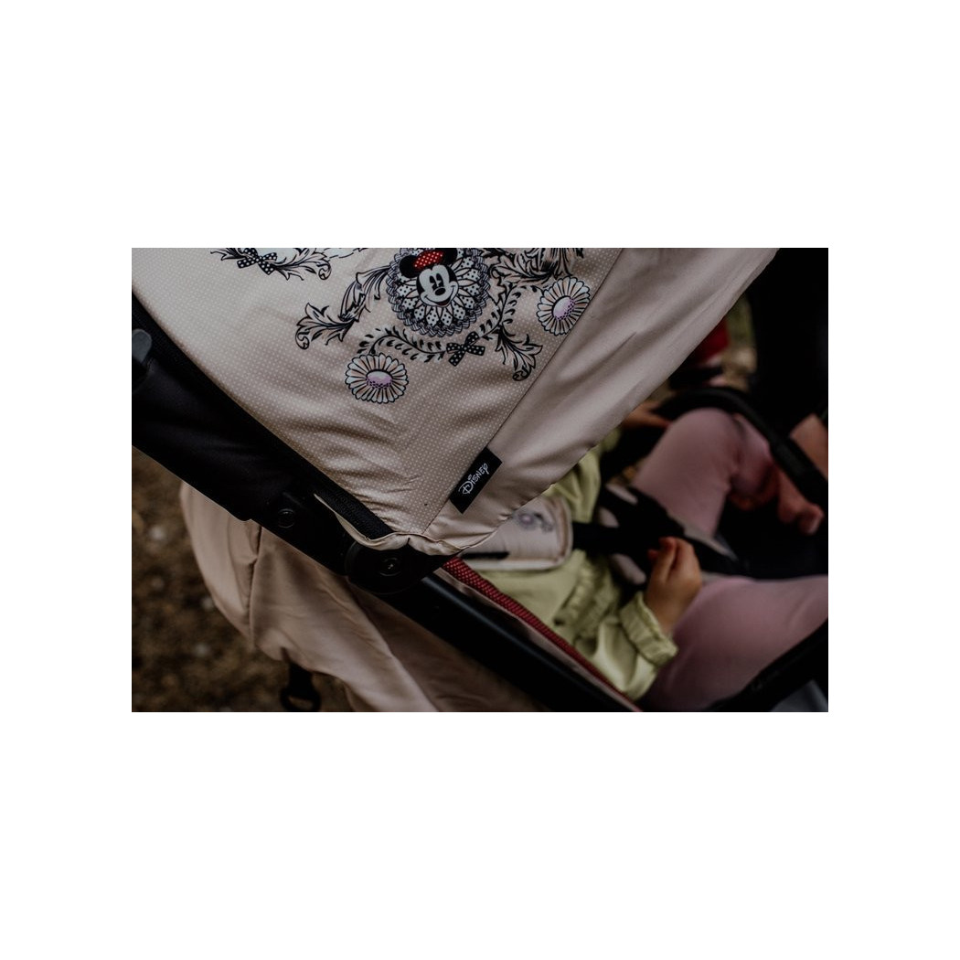 Minnie Ornamet Buggy GO - Kompaktowy Wózek Spacerowy Ze Zintegrowaną Torbą Transportową - DISNEY By Easywalker Buggy GO - Spacer