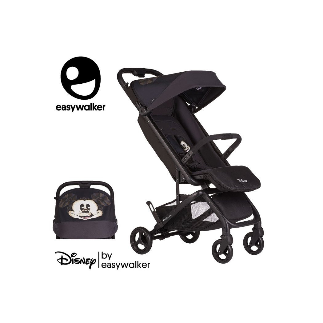 Mickey Diamond Buggy GO - Kompaktowy Wózek Spacerowy Ze Zintegrowaną Torbą Transportową - DISNEY By Easywalker Buggy GO - Spacer