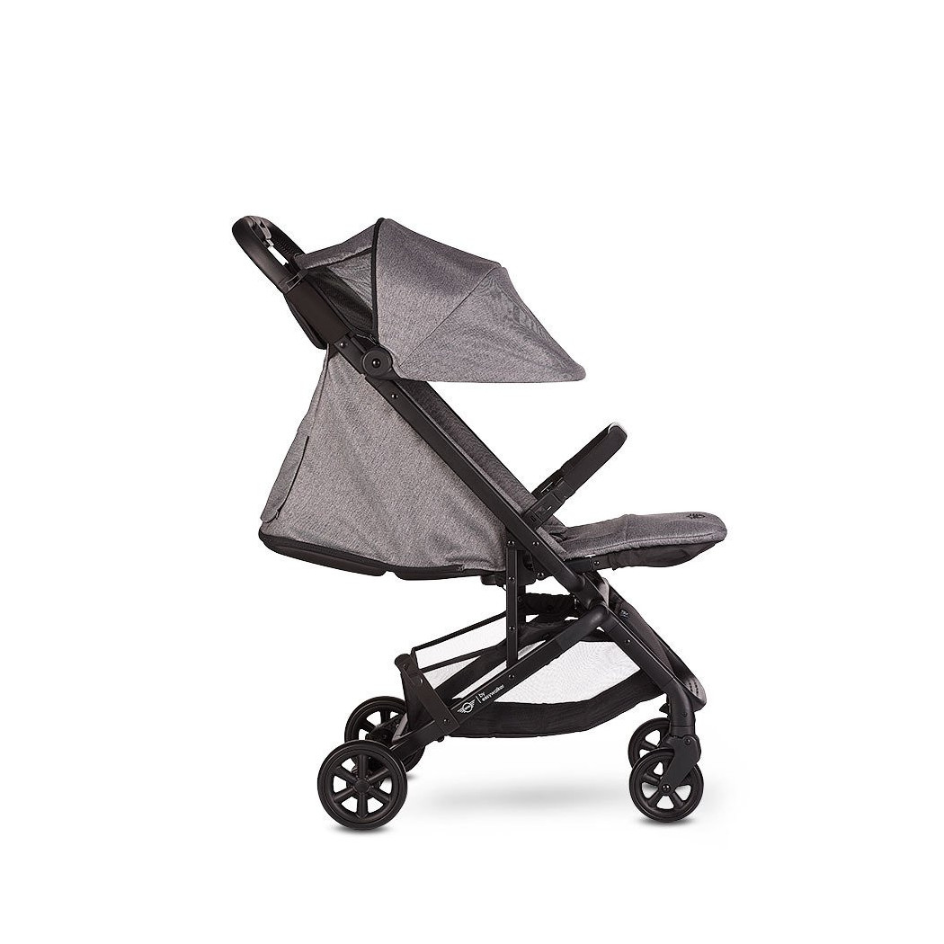 Soho Grey Buggy GO - Kompaktowy Wózek Spacerowy Ze Zintegrowaną Torbą Transportową - MINI By Easywalker Buggy GO - Spacerówka - 