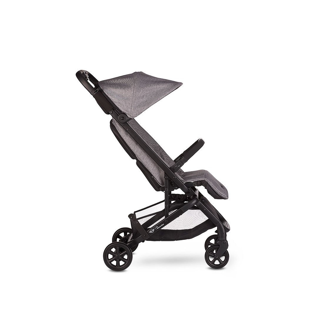 Soho Grey Buggy GO - Kompaktowy Wózek Spacerowy Ze Zintegrowaną Torbą Transportową - MINI By Easywalker Buggy GO - Spacerówka - 
