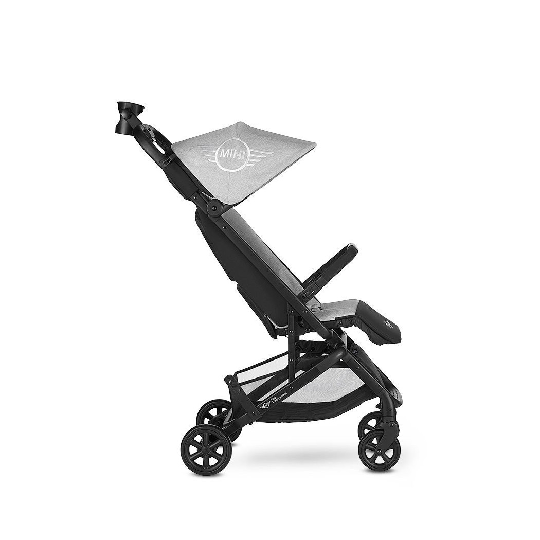 Soho Grey Buggy GO - Kompaktowy Wózek Spacerowy Ze Zintegrowaną Torbą Transportową - MINI By Easywalker Buggy GO - Spacerówka - 