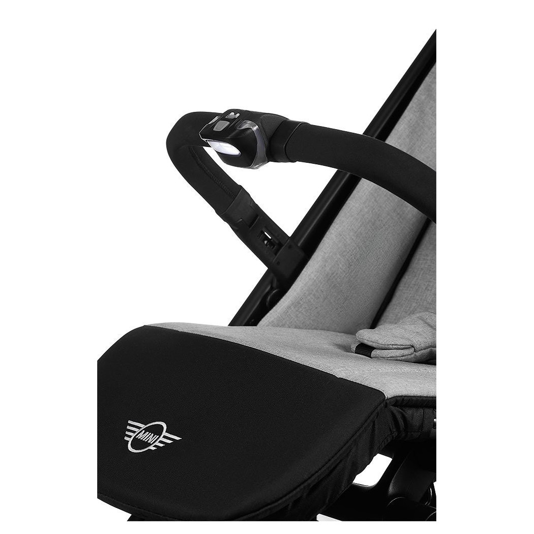 Soho Grey Buggy GO - Kompaktowy Wózek Spacerowy Ze Zintegrowaną Torbą Transportową - MINI By Easywalker Buggy GO - Spacerówka - 