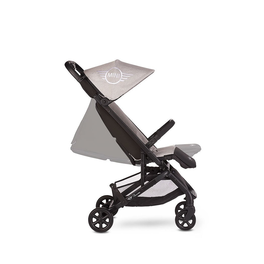 Soho Grey Buggy GO - Kompaktowy Wózek Spacerowy Ze Zintegrowaną Torbą Transportową - MINI By Easywalker Buggy GO - Spacerówka - 