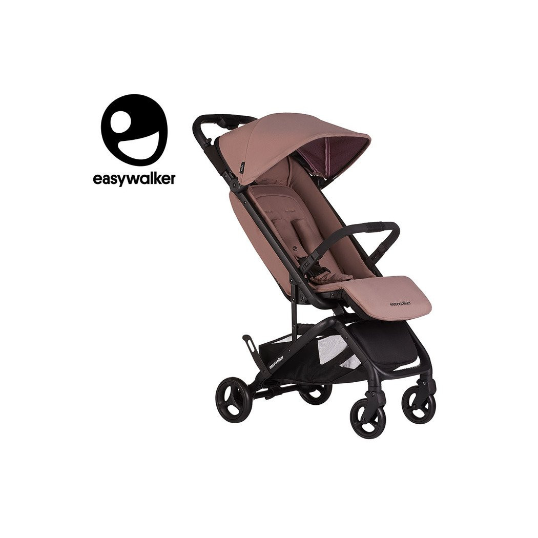Desert Pink Miley - Kompaktowy Wózek Spacerowy Ze Zintegrowaną Torbą Transportową - Easywalker Miley - Spacerówka - Easywalker