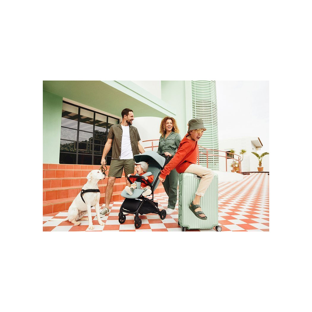 Desert Pink Miley - Kompaktowy Wózek Spacerowy Ze Zintegrowaną Torbą Transportową - Easywalker Miley - Spacerówka - Easywalker