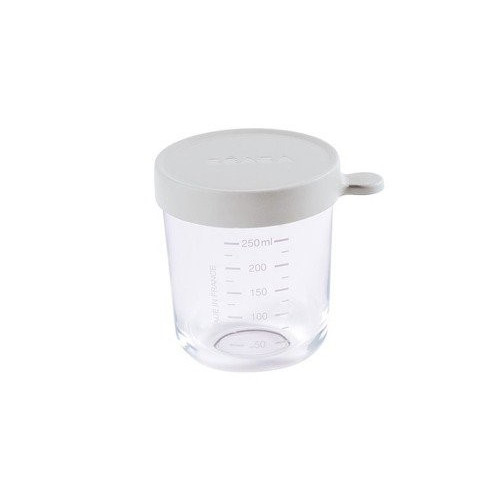Light Mist - Pojemnik Szklany z Hermetycznym Zamknięciem 250 ml - Beaba