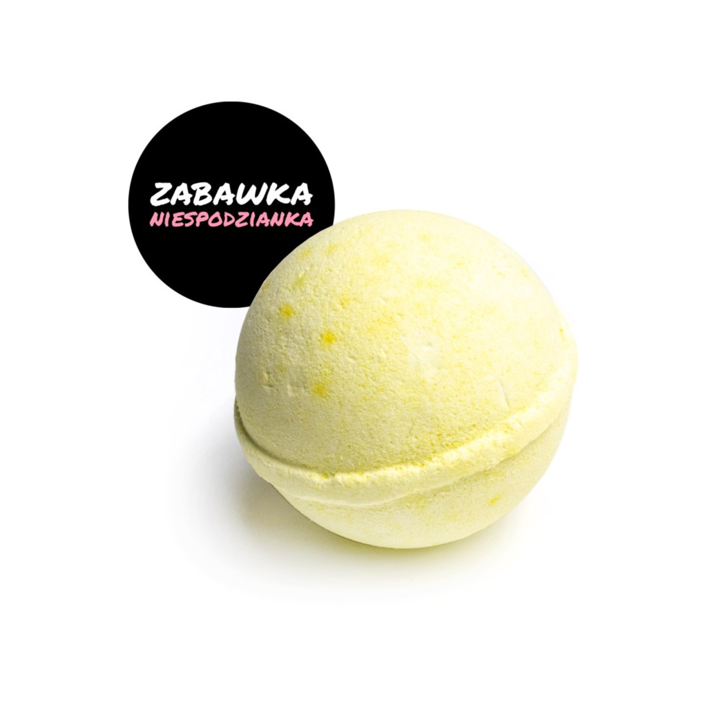 Żółta - Kulka Musująca Do Kąpieli - Bananowa - MINI-U