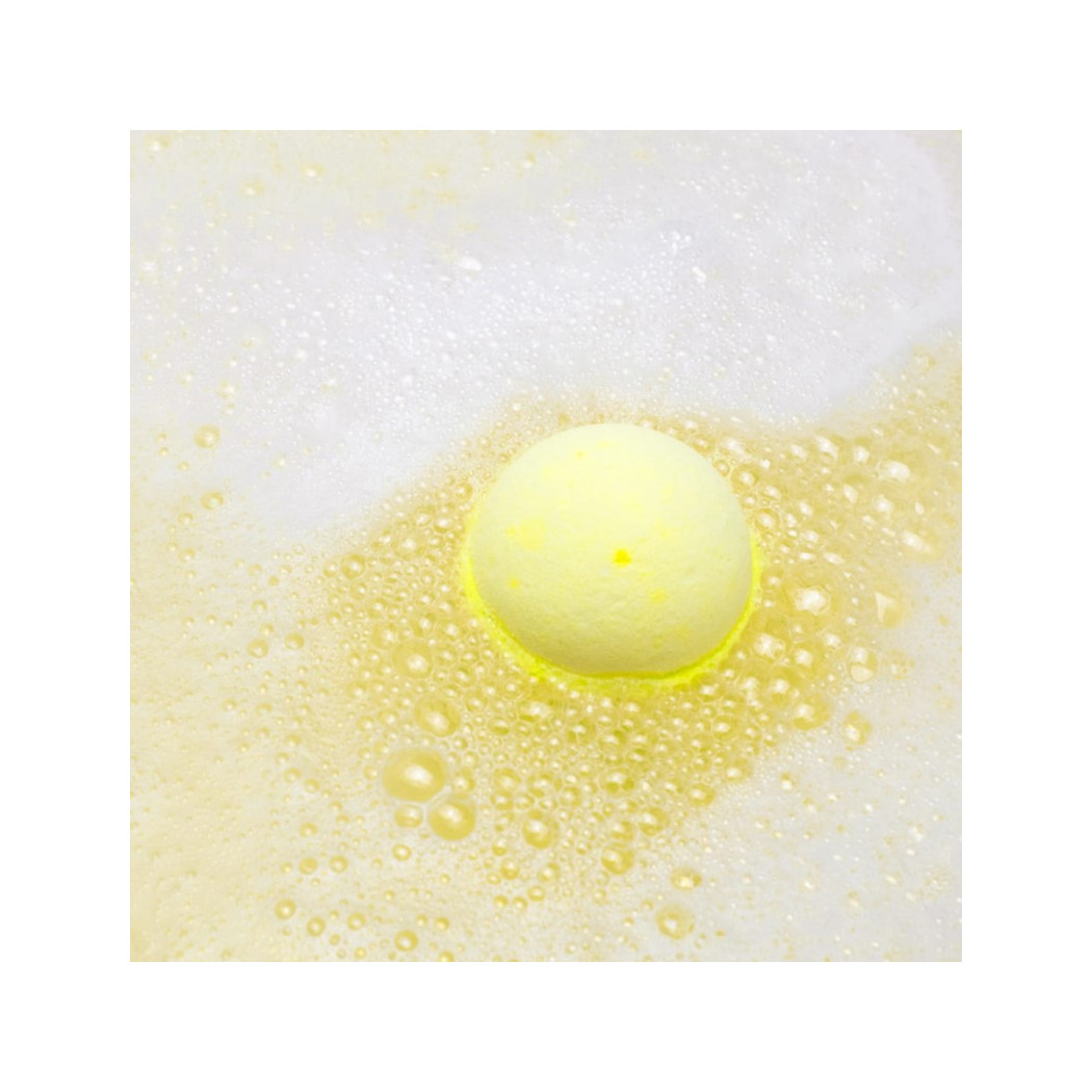 Żółta - Kulka Musująca Do Kąpieli - Bananowa - MINI-U