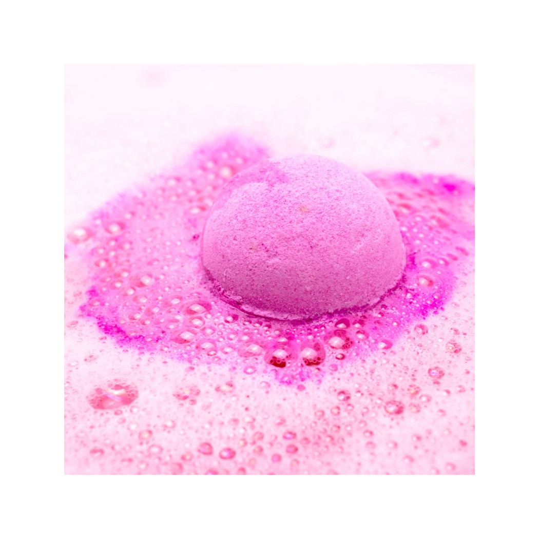 Różowa - Kulka Musująca Do Kąpieli - Melon - MINI-U