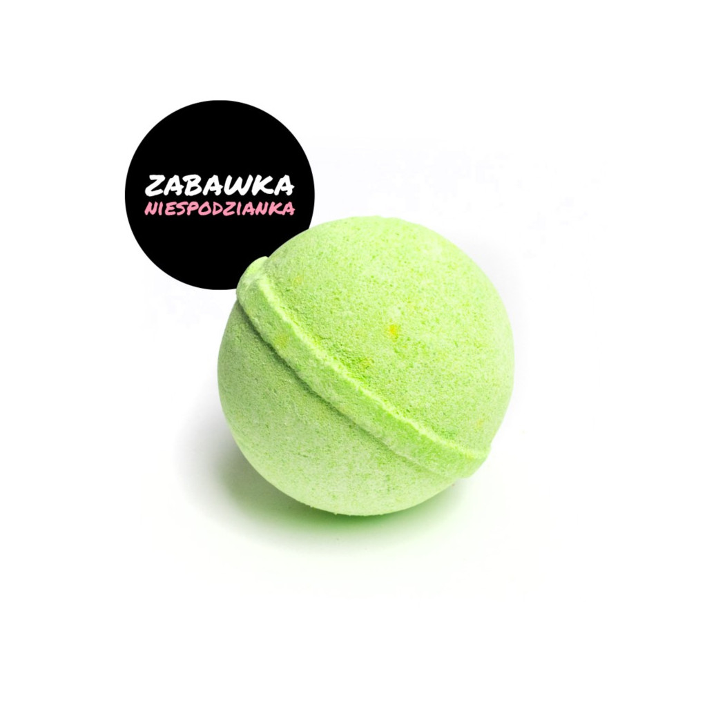Zielona - Kulka Musująca Do Kąpieli - Kiwi - MINI-U