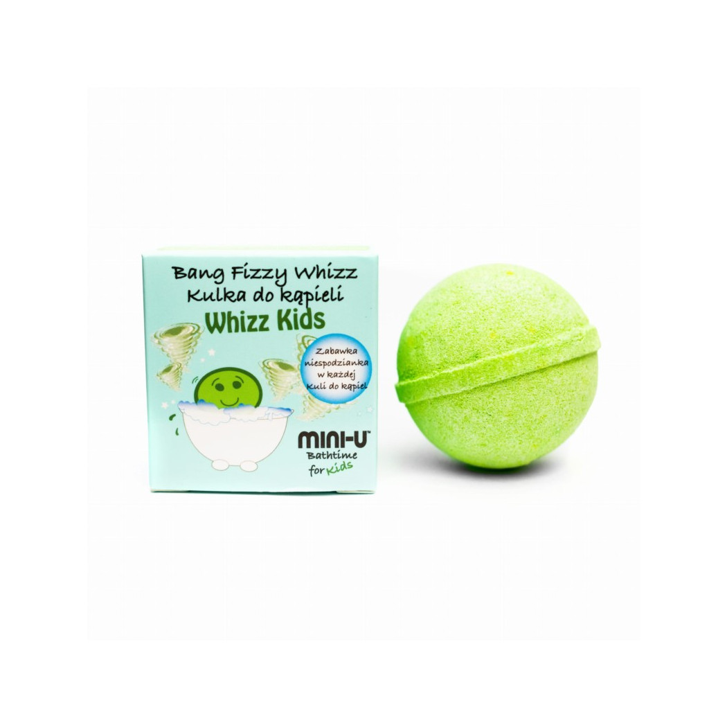 Zielona - Kulka Musująca Do Kąpieli - Kiwi - MINI-U