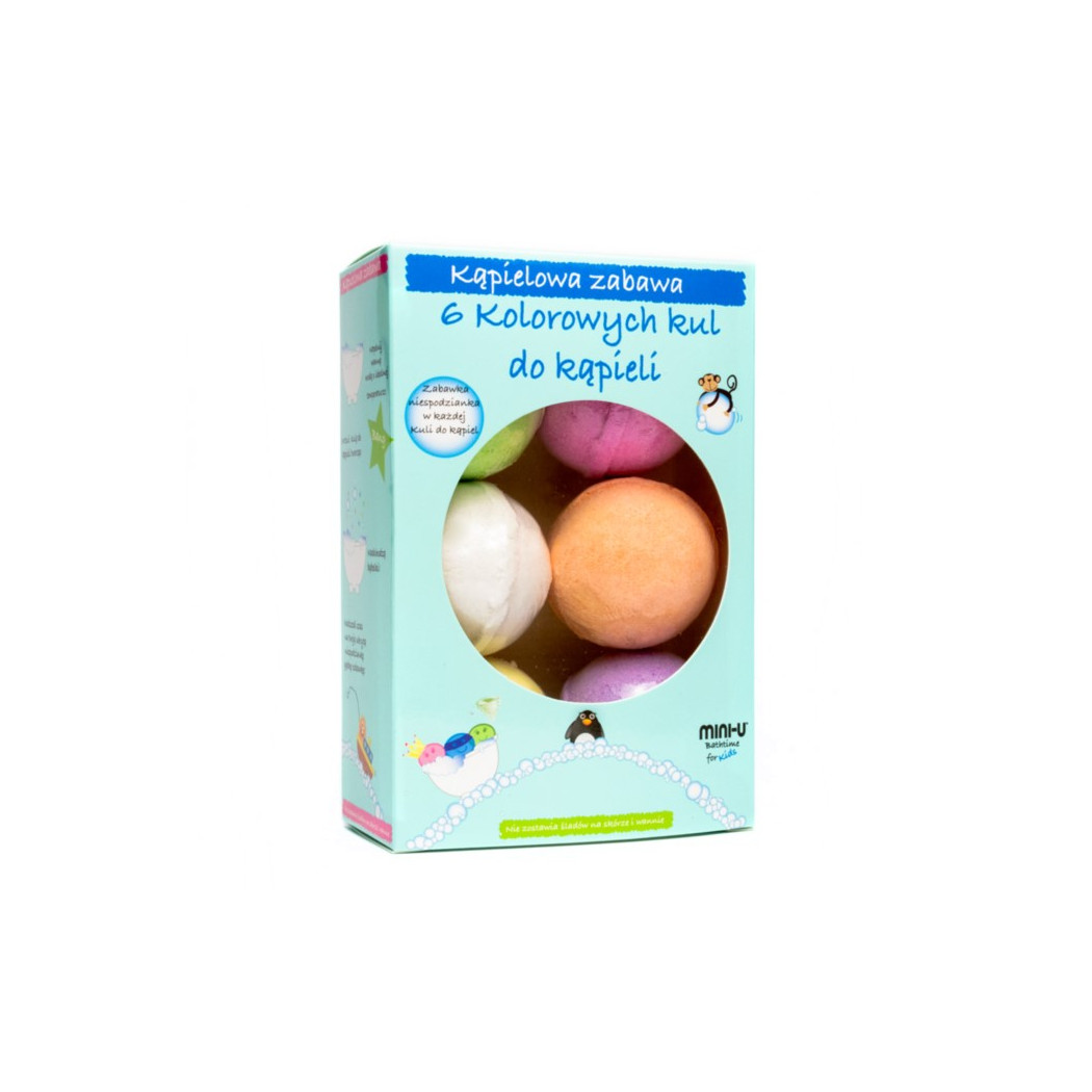 Zestaw 6 Kul Musujących - 6x50g - MINI-U