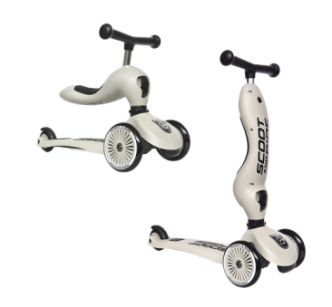 Highwaykick1 2w1 Jeździk i hulajnoga 1-5 lat - Ash - Scootandride