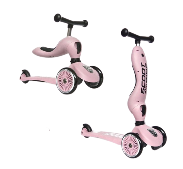 Highwaykick1 2w1 Jeździk i hulajnoga 1-5 lat - Rose - Scootandride