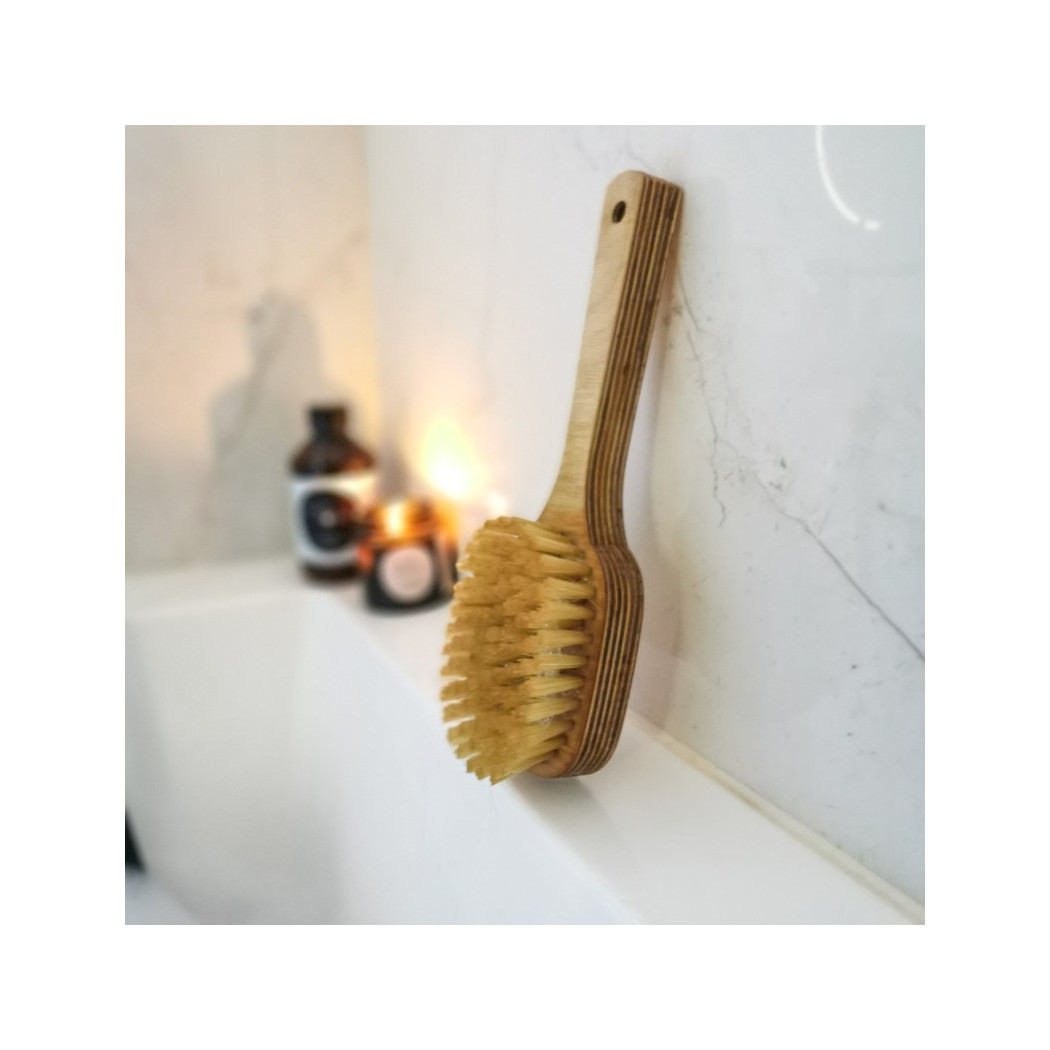 WYPRZEDAŻ Tampico - Szczotka Z Rączką Do Ciała - Szczotkowanie Na Sucho I Mokro - DBAJOSIEBIE - LullaLove