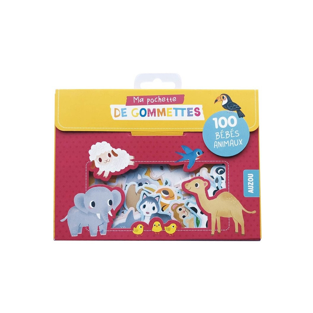 Małe Zwierzątka - Naklejki 3+ - Auzou