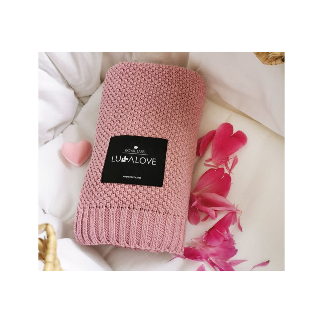 Piwonia - Koc Makaronik - 80x100 - Lullalove