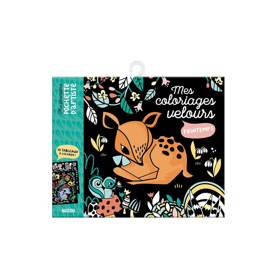 WYPRZEDAŻ Kolorowanka Welurowa 3+ - Auzou