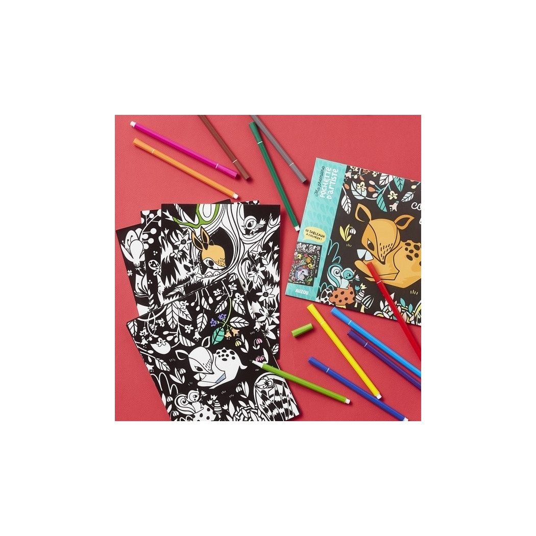 WYPRZEDAŻ Kolorowanka Welurowa 3+ - Auzou