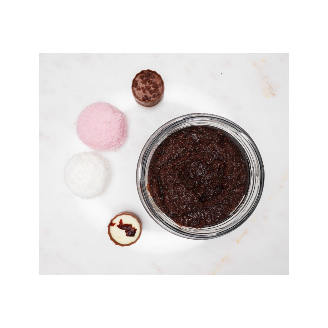 Czekolada Z Miodem - Peeling Solny Do Ciała - LullaLove