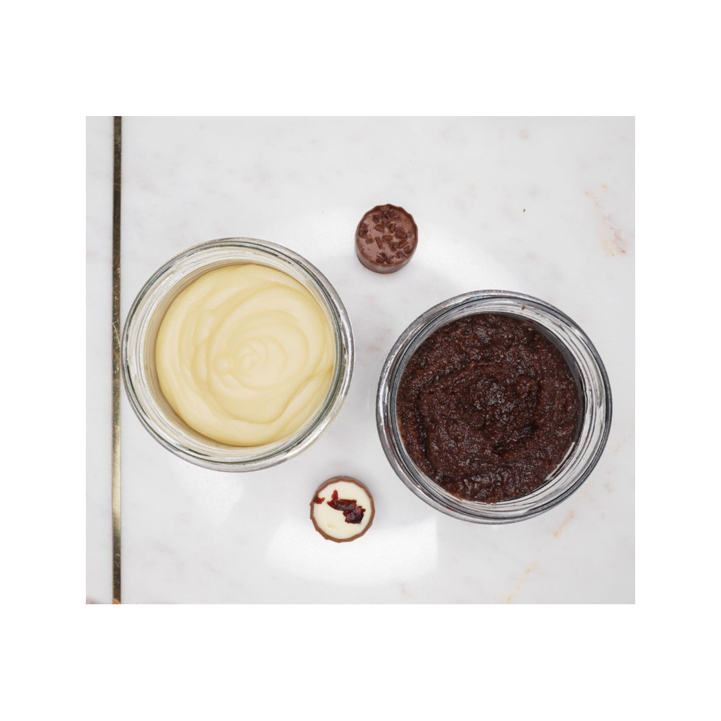 Czekolada Z Miodem - Peeling Solny Do Ciała - LullaLove