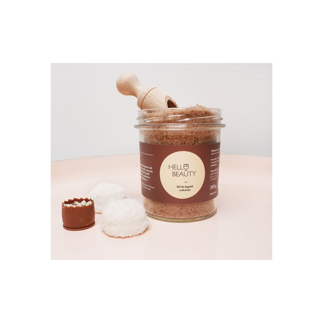 Czekolada Z Miodem - Czekoladowa Sól Do Kąpieli - LullaLove