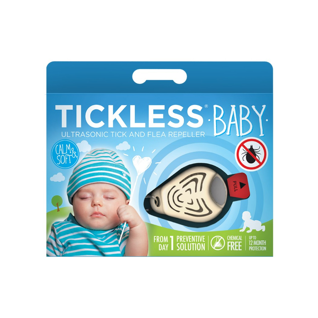 Baby Beige - Ultradźwiękowe Urządzenie Chroniące Przed Kleszczami - TickLess Baby - TickLess