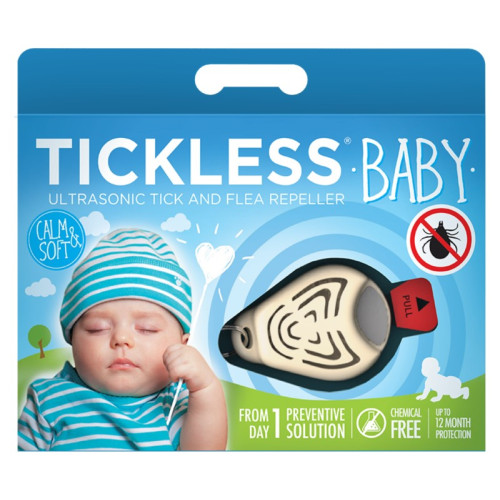 Baby Beige - Ultradźwiękowe Urządzenie Chroniące Przed Kleszczami - TickLess Baby - TickLess
