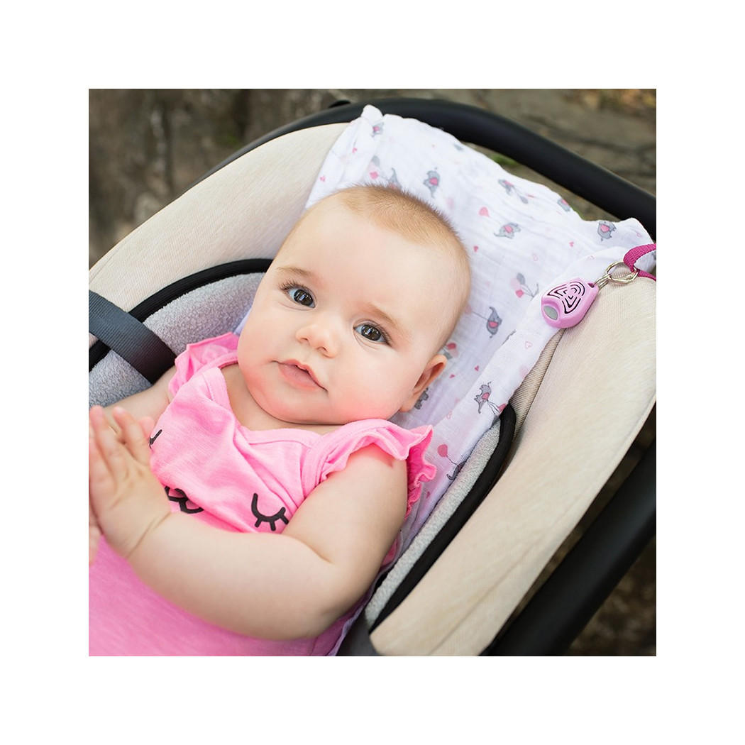 Baby Pink - Ultradźwiękowe Urządzenie Chroniące Przed Kleszczami - TickLess Baby - Tickless