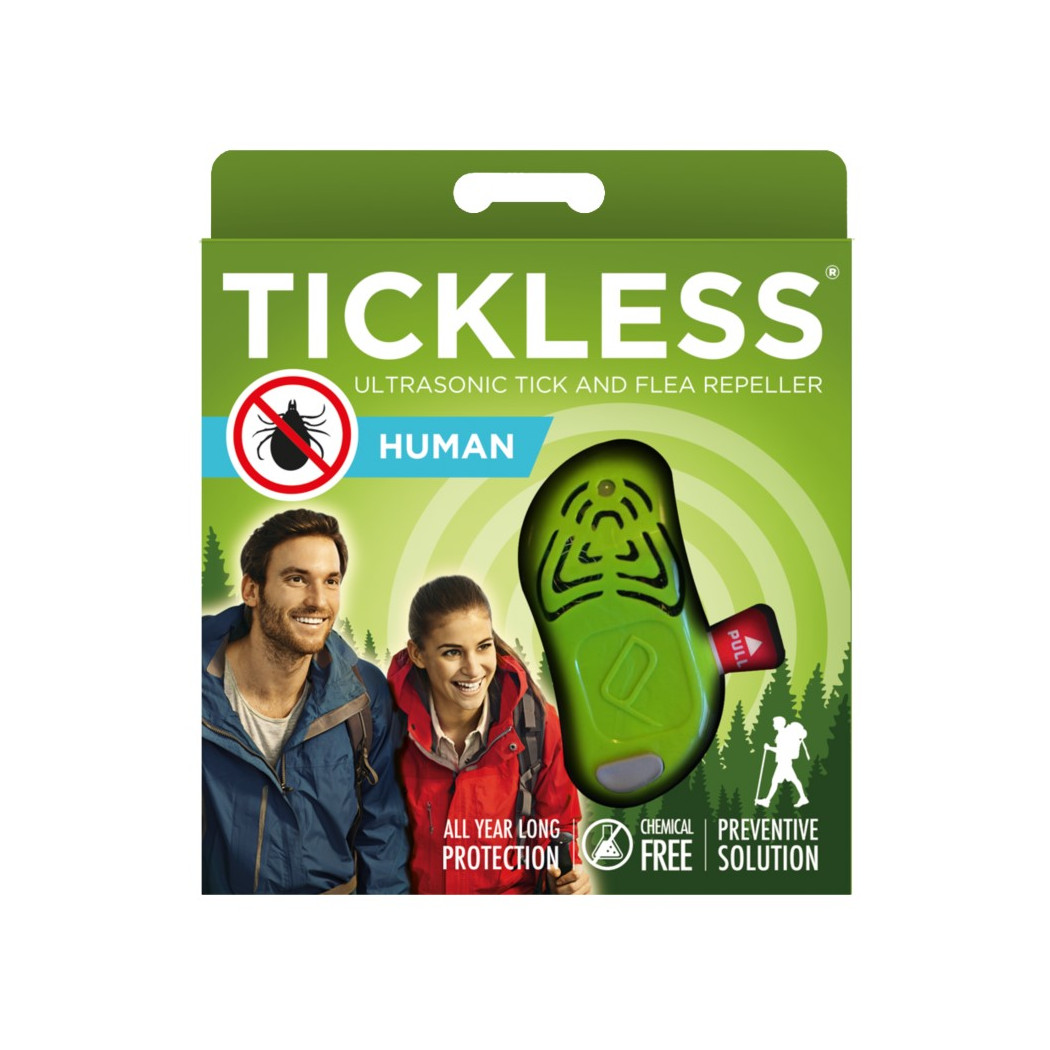 Human Green - Ultradźwiękowe Urządzenie Chroniące Przed Kleszczami - TickLess Human - Tickless