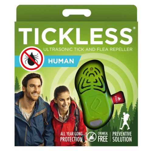 Human Green - Ultradźwiękowe Urządzenie Chroniące Przed Kleszczami - TickLess Human - Tickless
