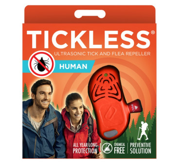 Human Orange - Ultradźwiękowe Urządzenie Odstraszające Kleszcze - TickLess Human - Tickless