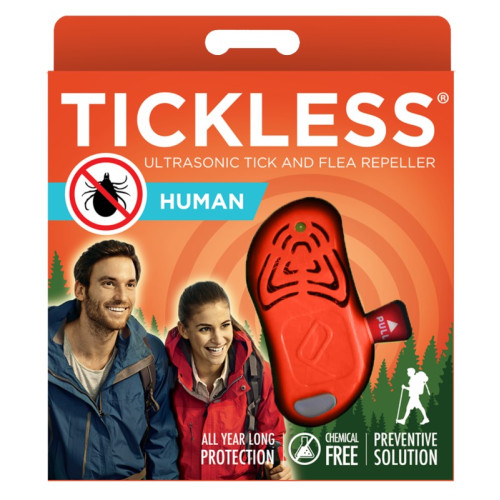 Human Orange - Ultradźwiękowe Urządzenie Chroniące Przed Kleszczami - TickLess Human - Tickless