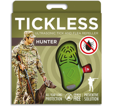 Hunter Green - Ultradźwiękowe Urządzenie Chroniące Przed Kleszczami - TickLess Hunter - Tickless