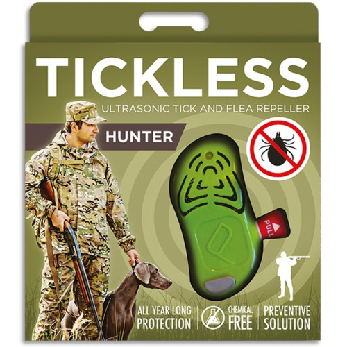 Hunter Green - Ultradźwiękowe Urządzenie Chroniące Przed Kleszczami - TickLess Hunter - Tickless