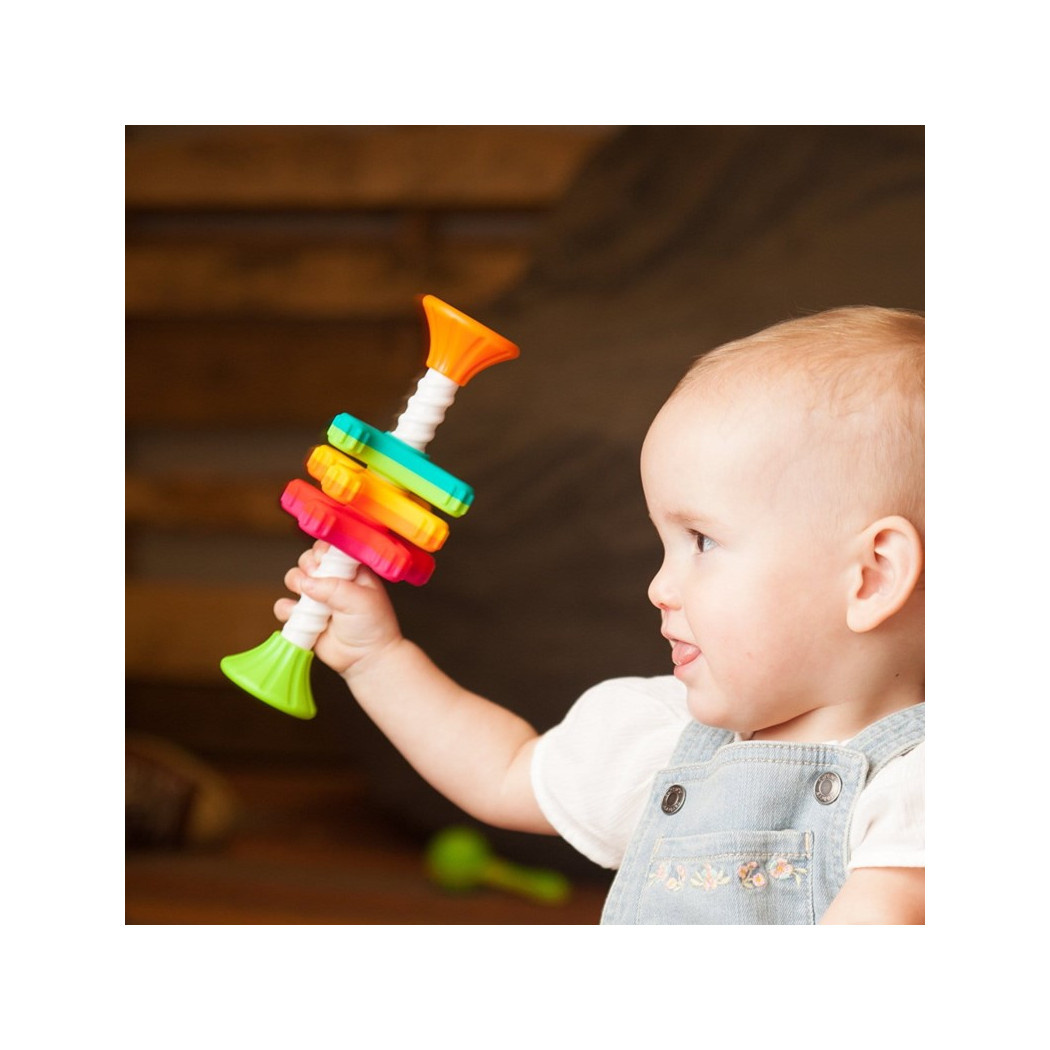 Zakręcone MiniSpinny - Ruchome Przyssawki - Fat Brain Toys