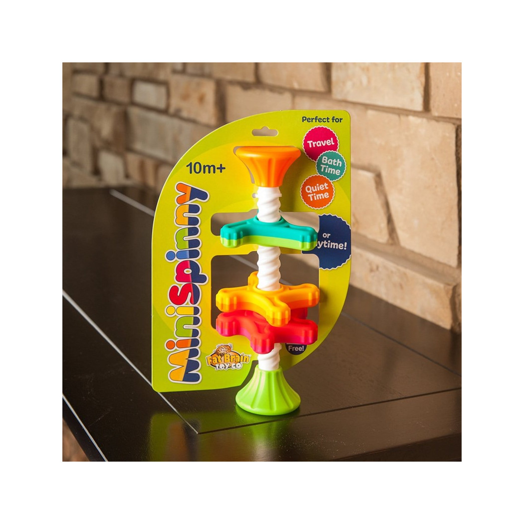 Zakręcone MiniSpinny - Ruchome Przyssawki - Fat Brain Toys