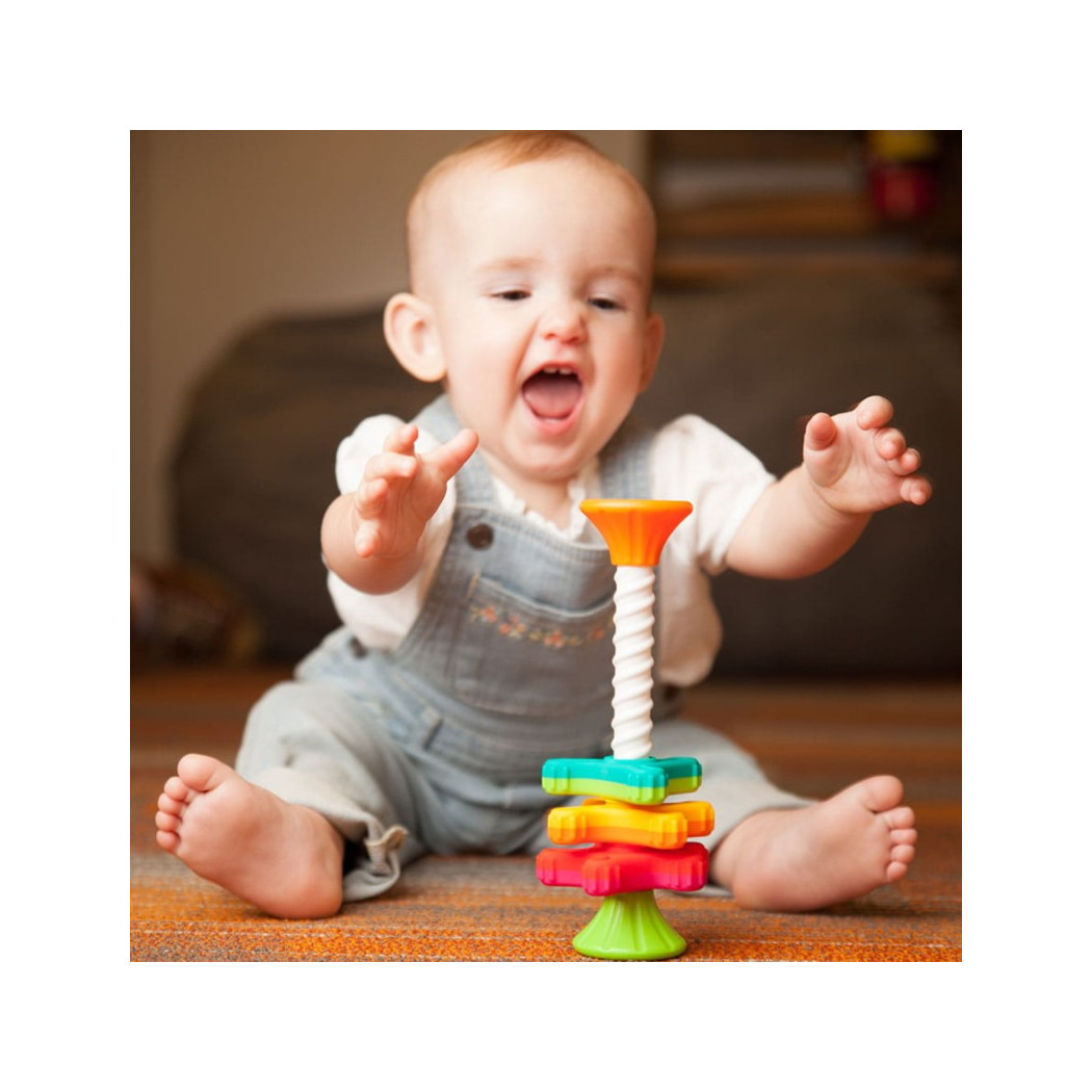 Zakręcone MiniSpinny - Ruchome Przyssawki - Fat Brain Toys