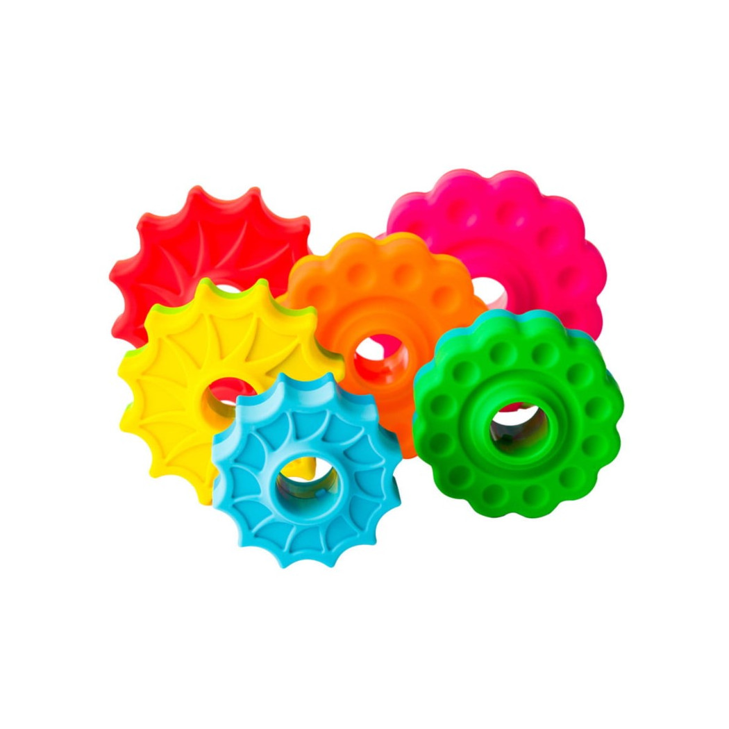 Zakręcona Wieża Spin Again - Sensoryczna Piramida - Fat Brain Toys