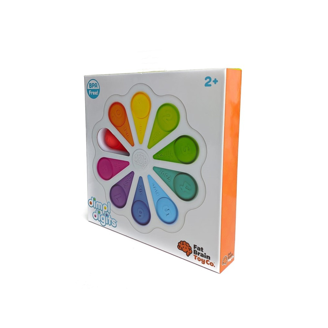 Bąbelki Cyferki Dimpl Digits - Zabawka Sensoryczna - Fat Brain Toys