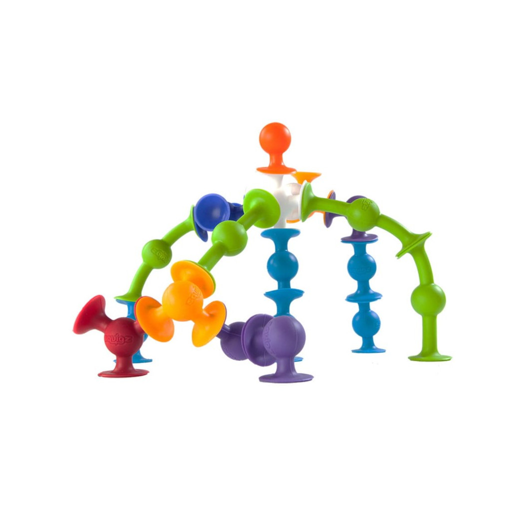 PROMOCJA Zestaw Startowy - Klocki Przyssawki Squigz - Fat Brain Toys
