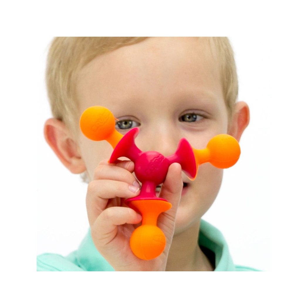 PROMOCJA Zestaw Startowy - Klocki Przyssawki Squigz - Fat Brain Toys