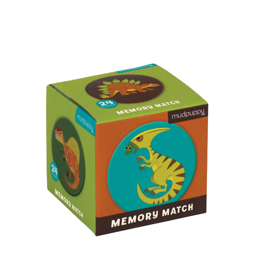 Dinozaury - Memory - Gra Mini - Mudpuppy