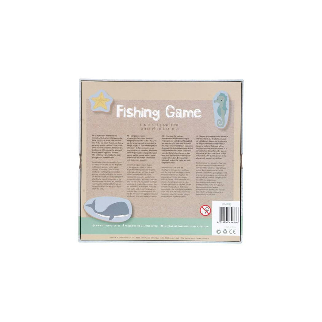 Rybki Do Łowienia Na Magnes - Little Dutch - Fishing Game