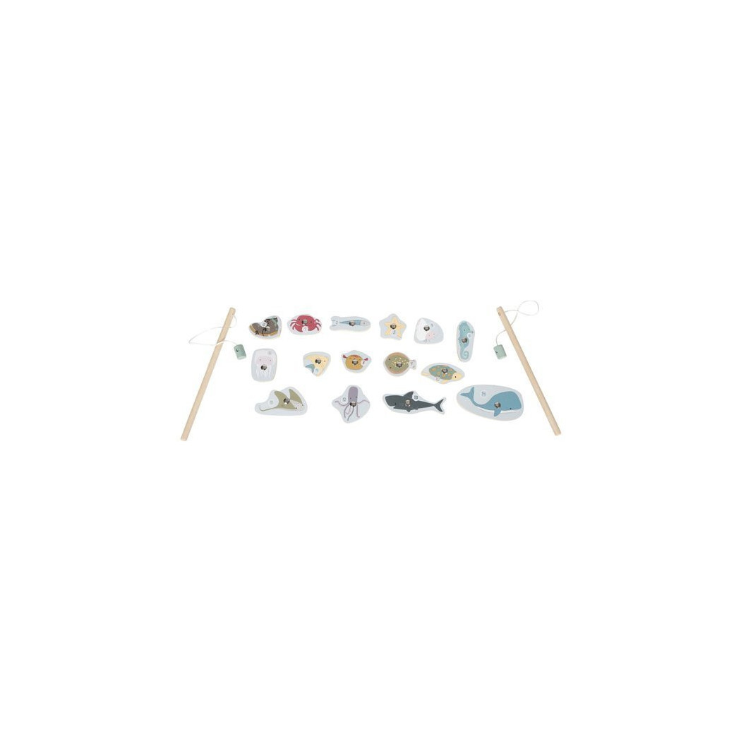 Rybki Do Łowienia Na Magnes - Little Dutch - Fishing Game