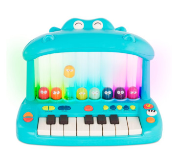 Keyboard - Hipopotam - Hippo- Pop Play Piano - BTOYS