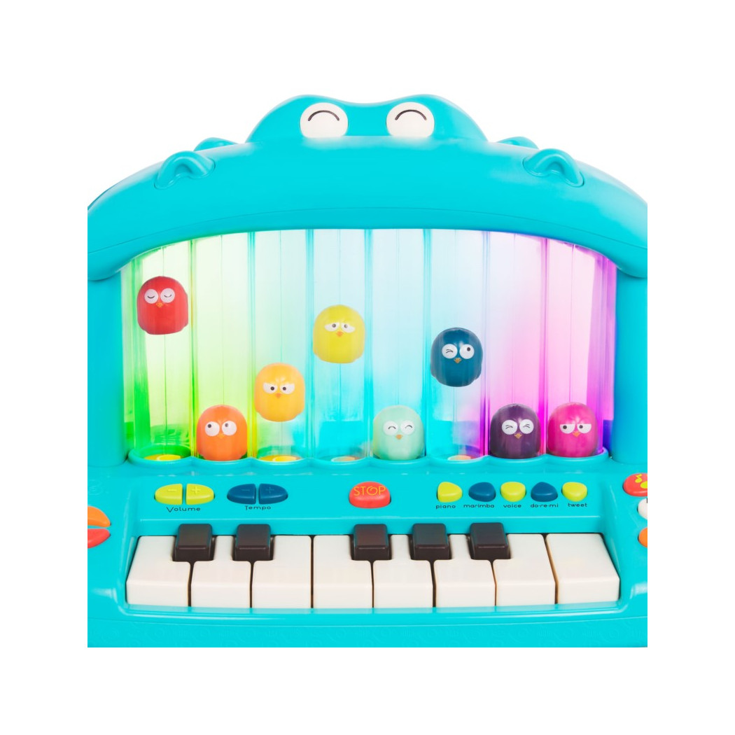 Keyboard - Hipopotam - Hippo- Pop Play Piano - BTOYS