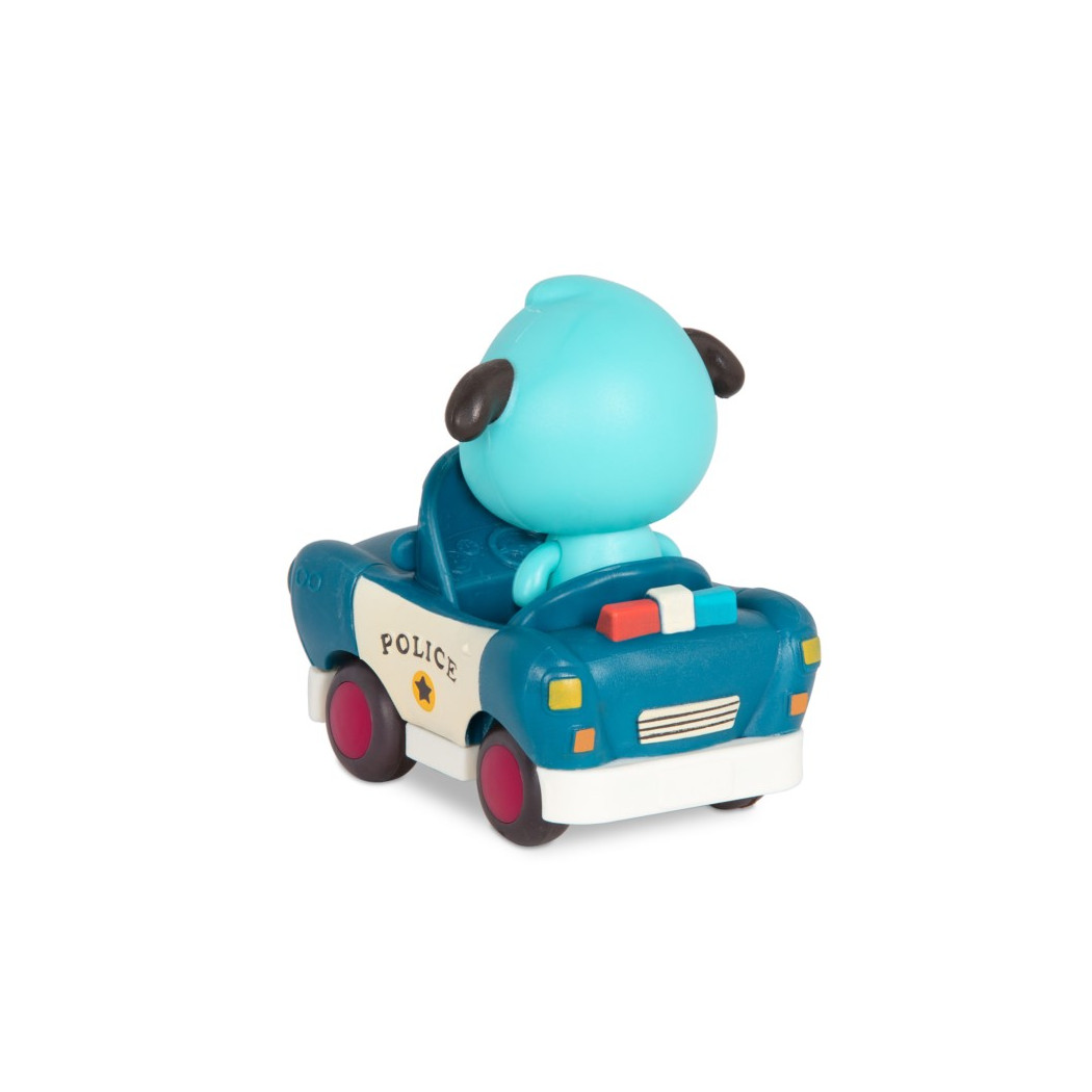 Miękkie autko sensoryczne - Radiowóz z Pieskiem - Woofer & Officer Lawly - Land Of B