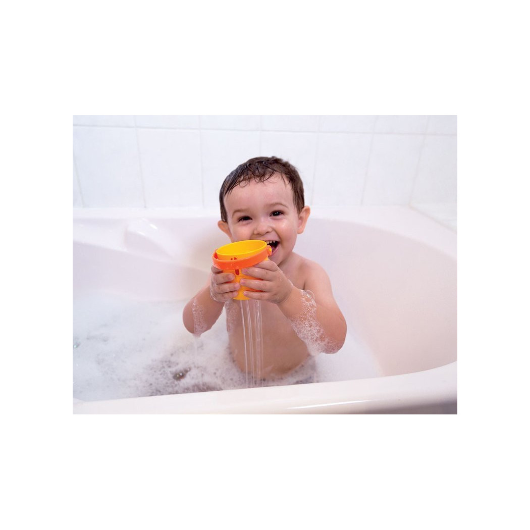 Zwierzątka - Zestaw Wiaderek Do Kąpieli - 5 Elementów 10+ - Janod